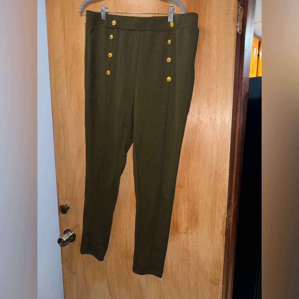 Green pants
